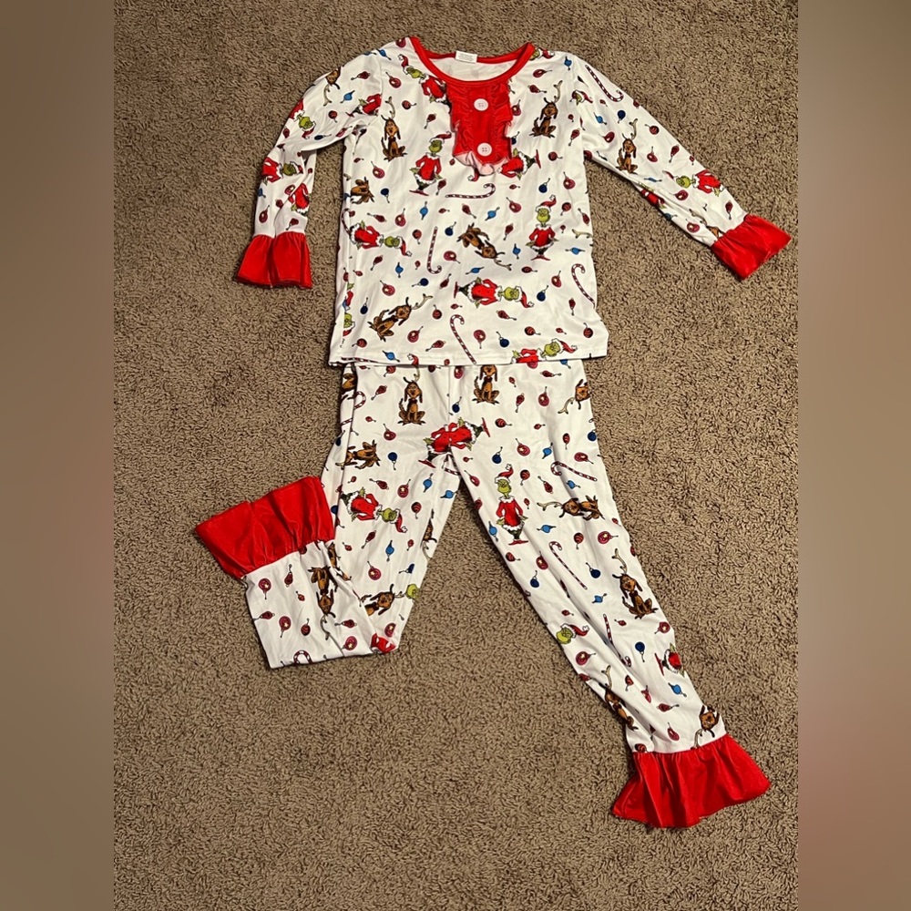 Grinch pajamas (kids)
